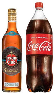 Havana Club - Pack Añejo Especial (Havana Añejo Especial 1000cc + Coca Cola 2Lts) - Ron - Cuba