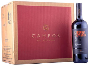 Campos de Solana - Caja 12 Cabernet Sauvignon - Vino Tinto - Tarija - Bolivia - 12x750cc
