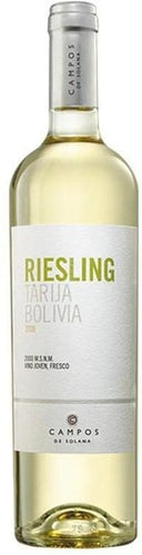 Campos de Solana - Riesling - Vino Blanco - Tarija - Bolivia - 750cc