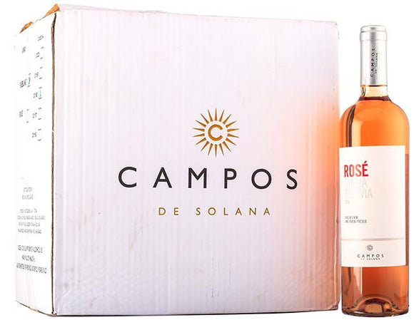 Campos de Solana - Caja 12 Rosé© - Vino Rosado - Tarija - Bolivia - 12x750cc