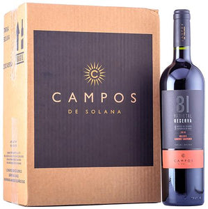 Campos de Solana - Caja 6 BI Varietal - Malbec/Cabernet Sauvignon - Vino Tinto - Tarija - Bolivia - 6x750cc