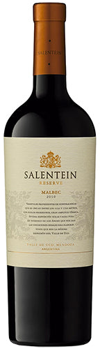 Salentein - Reserve - Malbec - Vino Tinto - Argentina - 750cc