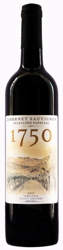 1750 - Cabernet Sauvignon - Vino Tinto - Samaipata - Bolivia - 750cc