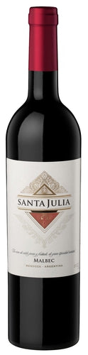 Santa Julia - Malbec - Vino Tinto - Mendoza - Argentina - 750cc