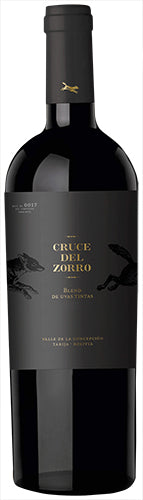 Cruce del Zorro - Blend de Altura - Tannat/Cabernet Sauvignon/Malbec/Syrah - Vino Tinto - Tarija - Bolivia - 750cc