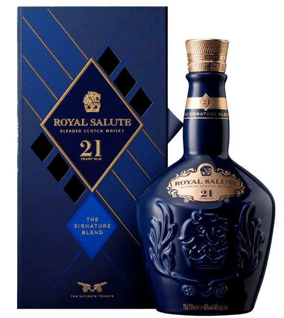 Chivas Regal - Royal Salute - 21 Years Old - Blended Scotch Whisky - Escocia - 700cc