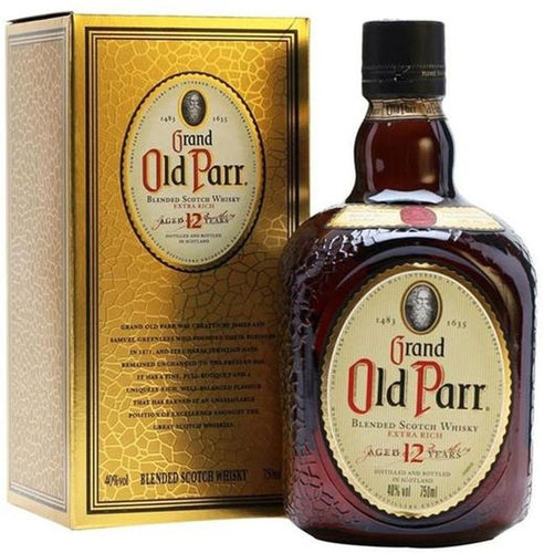 Old Parr - 12 Años - Blended Scotch Whisky - Escocia - 1000cc