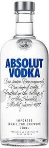 Absolut - Blue - Vodka - Suecia - 750cc