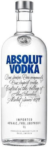 Absolut - Blue - Vodka - Suecia - 1000cc