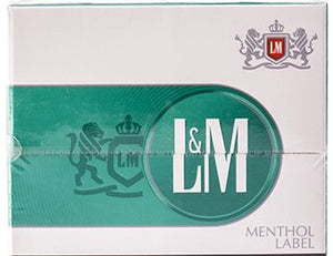 L&M - Menthol - Cajetilla Blanda 20 Cigarrillos